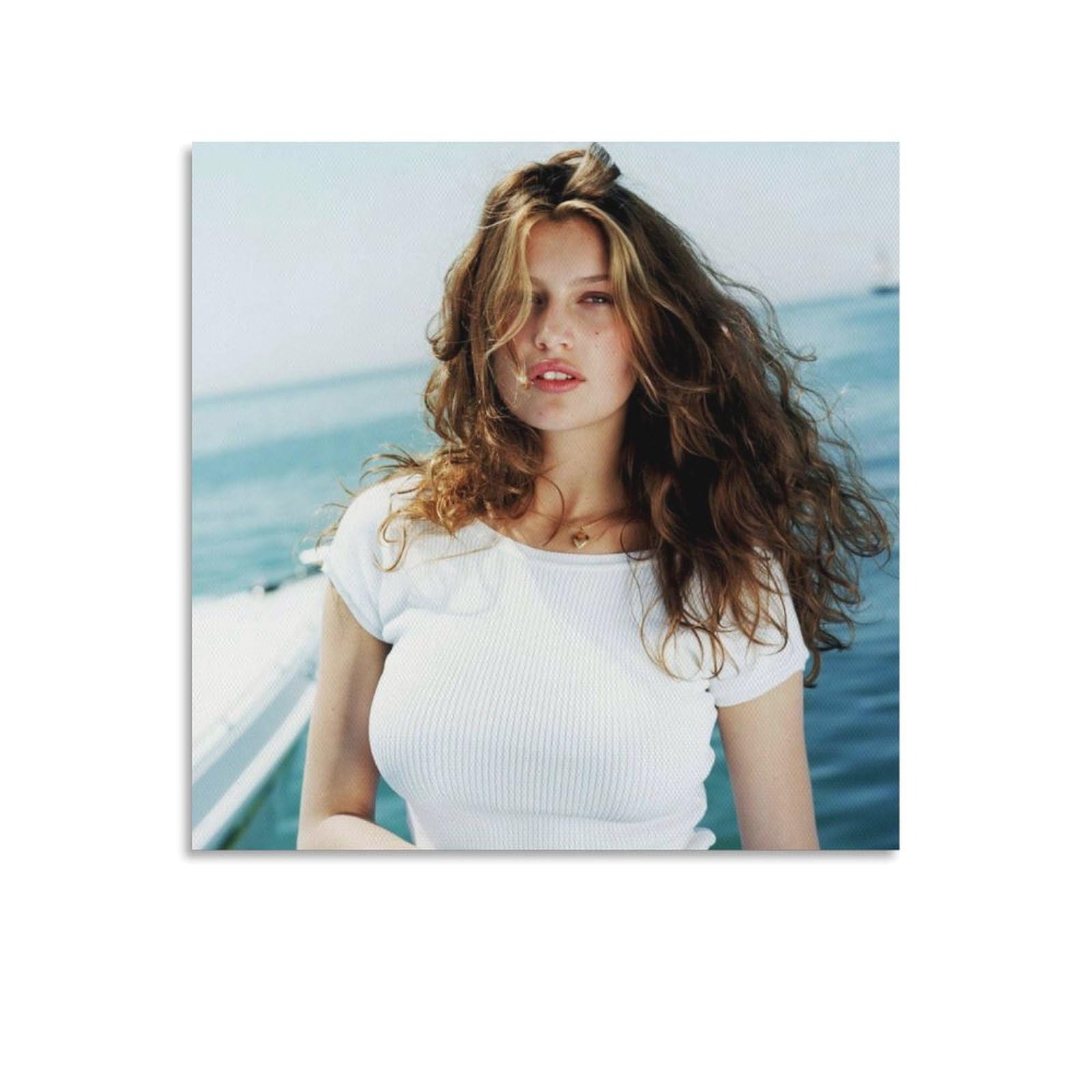 Amazon.com: NUOSIJUN Laetitia Casta Model Famous Poster Young